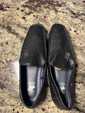 Beverly Hills Polo Club Black Slip-On Loafers